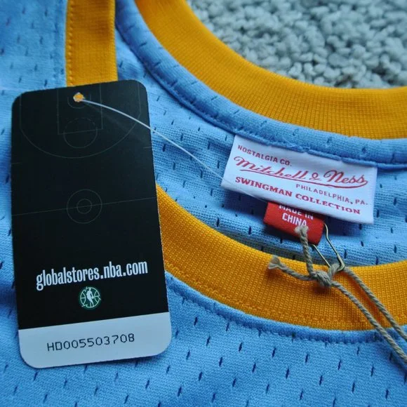 NWT Shaquille O'Neal Los Angeles Lakers Mitchell & Ness MPLS Jersey Large - Picture 6 of 11